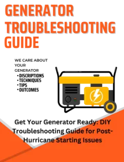 Picture of Generator Troubleshoot Guide